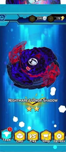 Nightmare Lúinor Loot Box Win #beyblade shorts#