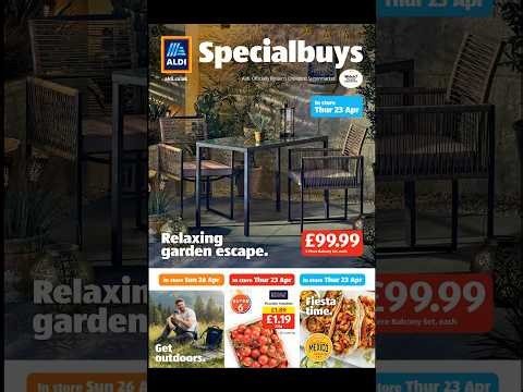🇬🇧 ALDI UK Week 15 UK Specialbuys Leaflet 23/04 - 26/04/2026