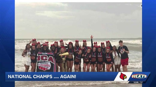 UofL cheerleading all-girl squad wins 12th consecutive national championship