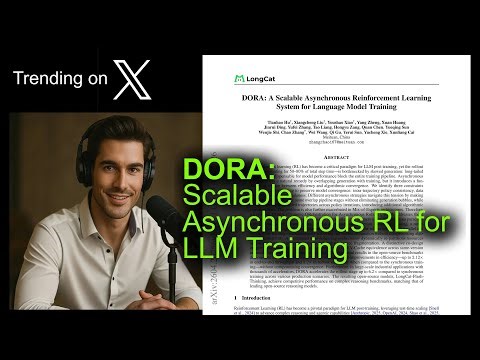 DORA: Scalable Asynchronous RL for LLM Training