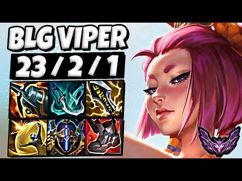 Yunara vs Tristana ADC [ Viper + Pentakill ] Patch 25.24 Ranked Korea ✅