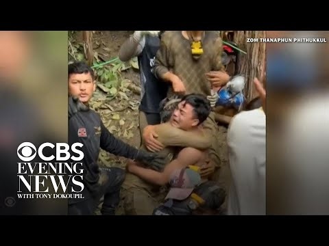 4 more men find way through Laos cave to freedom