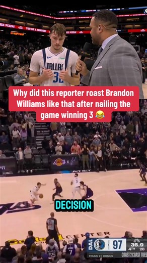 Brandon Williams Hits Game-Winning 3-Pointer