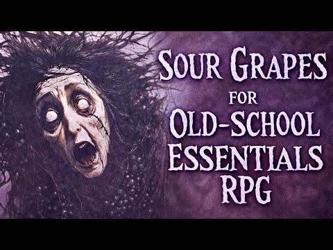 RPG Overview 302 Sour Grapes for Old-School Essentials (Bonus AI Art Defense Rant!)