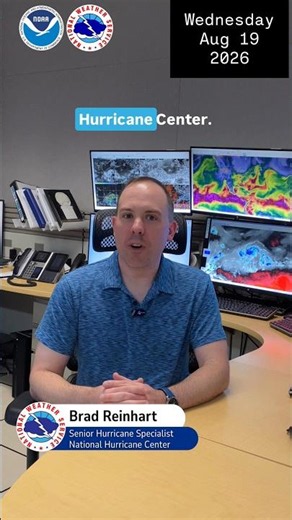 Latest Tropical Weather Outlook from NHC Aug 19 2026 #hawaii