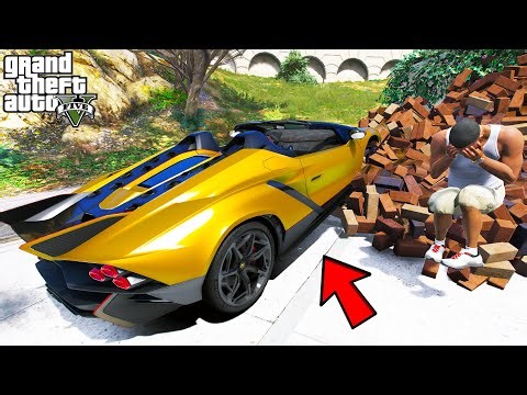 Franklin Crashed His Most Expensive Lamborghini In GTA 5 | SHINCHAN and CHOP