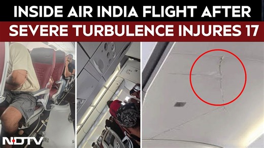 Air India Flight | Video Shows Chaos Inside Air India Phuket-Delhi Flight After Severe Turbulence