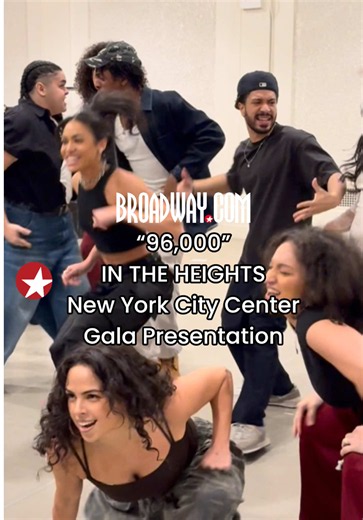 In The Heights “96,000” Live Performance – New York City Center (Gala)