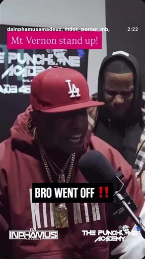 Mdot Porter Went OFF!! 🔥 Punchline Academy Freestyle