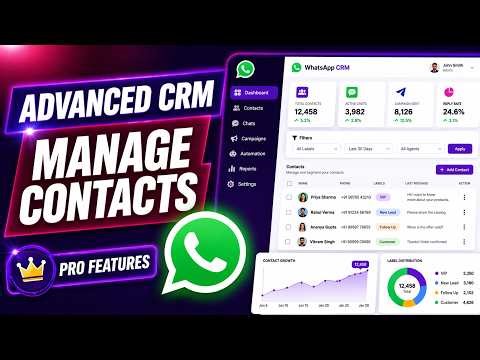 Advanced Contact Management in WAM | Filters, Custom Fields & CRM Features (Full Guide)