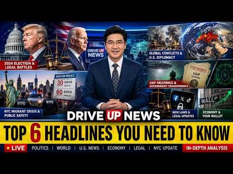 Top U.S. Headlines Today | Trump 2024, UAP Hearings, NYC Migrant Crisis & Economy Update