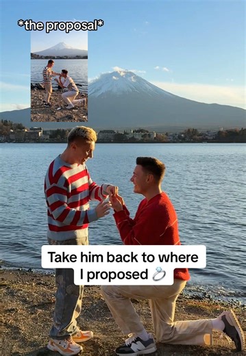 Recreating Our Proposal Moments With Our Son