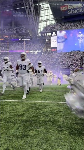 Vikings hit the field for Winter Whiteout Game ❄️