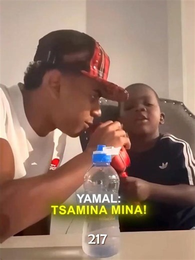 Yamal And Baby Yamal Having Fun...😂❤️