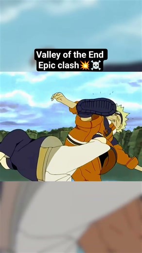 Naruto vs Sasuke Final Fight 💔 | Valley of the End Battle 🔥 Don’t Miss the Ending! #naruto #viral