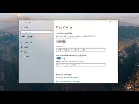 How To Automatically Adjust For Daylight Savings on Windows 10 [Guide]
