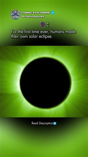Scientists Just Created a Solar Eclipse in Space