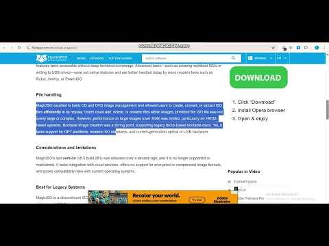How to Download & Install Magic ISO Maker 5.5.281 Windows | Key 2026