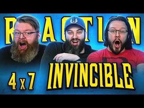 Invincible 4x7 REACTION!! "Don't Do Anything Rash"