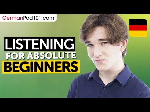 German Listening Practice for Absolute Beginners
