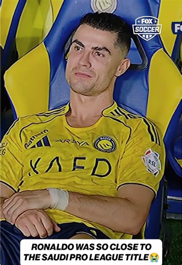 Ronaldo was seconds away from winning his first Saudi Pro League Title 👀 Al-Nassr still have a chance to win it next week #ronaldo #alnassr #saudileague
