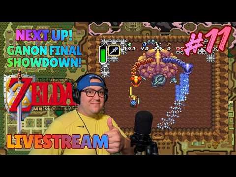 GANON final showdown | HELP me beat- Zelda: A Link to the Past | part 11 | Livestream 🧝🗡️🔱👹