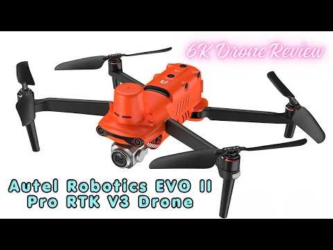 Autel Robotics EVO II Pro RTK V3 Drone | 6K Drone Review | Professional Drone You NEED to See