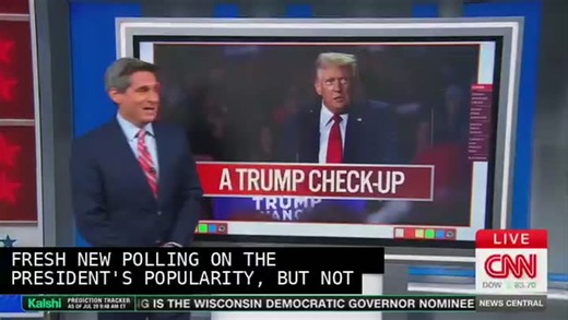 'These Are Horrible Numbers!' CNN Data Guru Says Trump's Unpopularity Is Record-Breaking