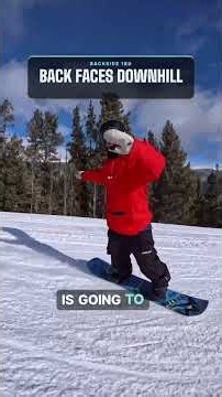 How to 180 a snowboard #snowboarding
