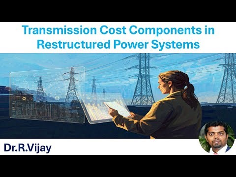 Transmission Cost Components in Restructured Power Systems #rps