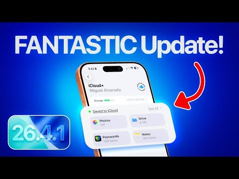 iOS 26.4.1- FANTASTIC UPDATE!