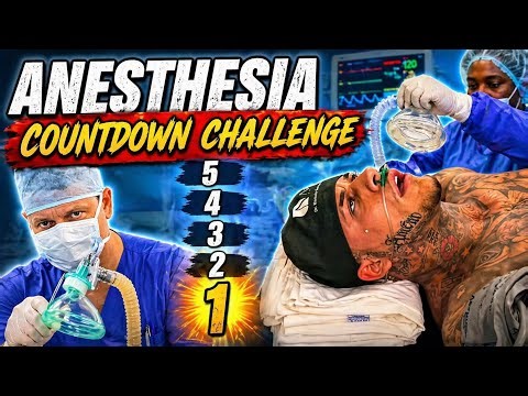 Funny Anesthesia Countdown Challenge Compilation Reloaded 