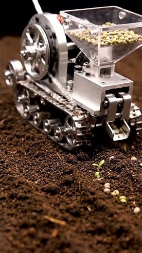 Tiny Robot Plants Seeds: The Future of Farming? 🤖