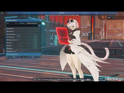 PSO2 NGS Character Creation Tutorial, Lab Rat Mia