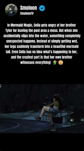She Fell Into a Pool and Turned Into a MERMAID?! 🧜‍♀️😳