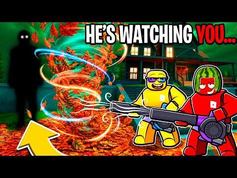 The DARK TRUTH about CLEAN ALL THE LEAVES in ROBLOX...