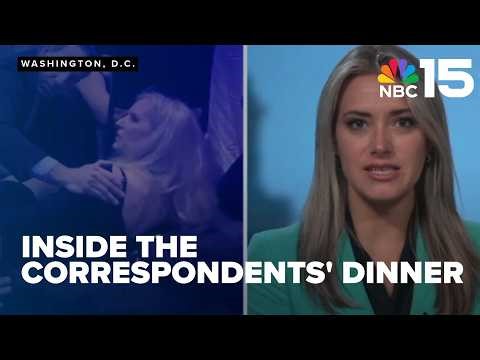 'It really was surreal' Reporter shares experience inside White House Correspondents' Dinner