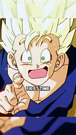 Goten Throws Rocks At Gohan…