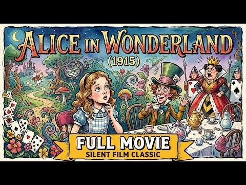 Alice in Wonderland (1915) full silent film in HD