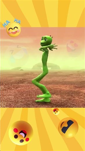 Frog Dance That Turns Alien #funny #viralvideo #foryou