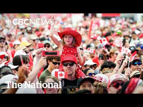 Unity on display for Canada Day — until the rain came