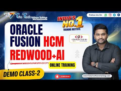 Learn In-Demand Oracle Fusion HCM + Redwood AI Skills | Demo Session 2 | No Coding Career Path |