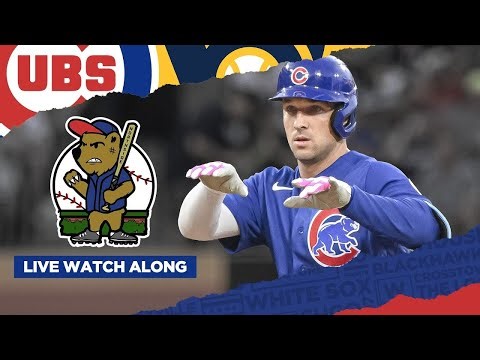 LIVE WATCH ALONG: Chicago Cubs vs. Brewers! Can Cubs MOUNT Comeback?!
