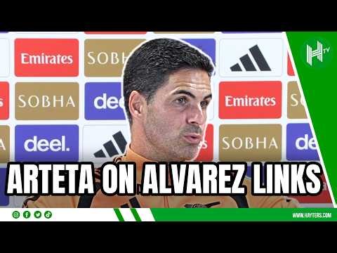 Will Arsenal SIGN Alvarez? | Mikel Arteta | Aston Villa v Arsenal