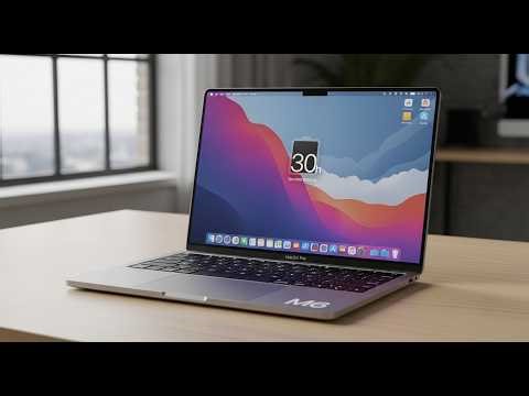 Apple M6 MacBook Pro (2026): No Notch, Tandem OLED & 30-Hour Battery Life.