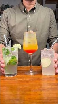 DRINKS 101 🧊 | MOCKTAIL MASTERCLASS 🍹| HOW TO MAKE PERFECT DRINKS AT HOME