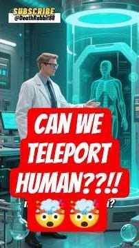 Teleportation EXISTS But NOT What You Think-Quantum Physics Explained!🧐 #reels #facts #teleportation