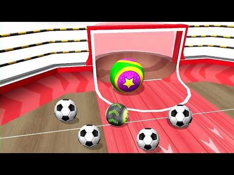Going Balls - Football Level Gameplay Android, iOS #368