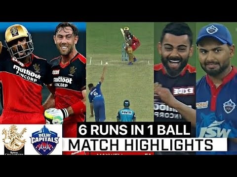 IPL 2021 : RCB vs DC , 56th match Highlights | 🥵 last ball thriller at its Peak 🥵 🥶