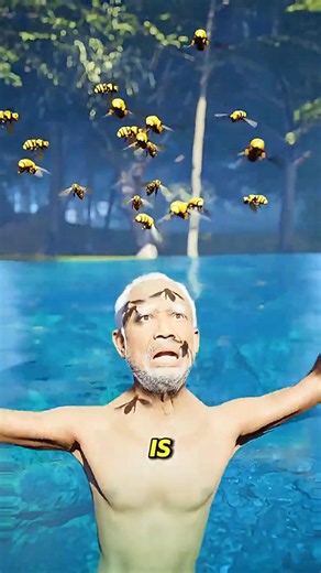 What Happens If You Jump Into Water During a Bee Attack?